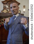 Small photo of LONDON ENGLAND - NOVEMBER 14TH 2019. John Joe Nevin poses for the camera at a Hennessey sports press conference.