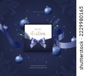 Holiday Concept Banner Composed ...