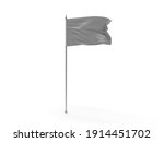 waving flag 3d illustration... | Shutterstock . vector #1914451702