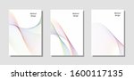 vector template. covers with... | Shutterstock .eps vector #1600117135