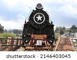 Heritage train in the Nilgiris, Indian railway station. Train model X37386, It is one of the masterpieces in the narrow gauge train in India