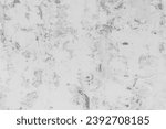 Small photo of Old black and white dirty tattered paper bulletin board surface texture background.