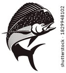 Mahi Mahi Fishing Logo. A...