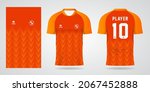 sports jersey template for... | Shutterstock .eps vector #2067452888