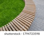 A Park Bench In The Form Of A...