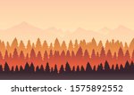 mountain landscape with bright... | Shutterstock .eps vector #1575892552