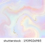 Cute pastel gold marble  colourful background.