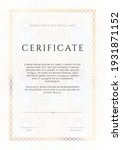 winner luxury certificate ... | Shutterstock .eps vector #1931871152