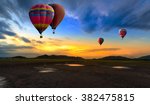 Colorful Hot Air Balloon Is...