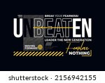 unbeaten  fearless nothing ... | Shutterstock .eps vector #2156942155