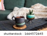 Handmade Ceramic Coffee Mug And ...