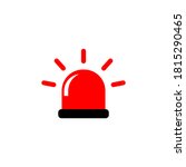 siren icon. emergency and... | Shutterstock .eps vector #1815290465