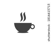 coffee cup icon. hot beverage... | Shutterstock .eps vector #1816615715
