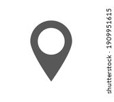 pin point icon. map location... | Shutterstock .eps vector #1909951615