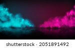 smoke stage vector background.... | Shutterstock .eps vector #2051891492