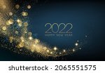 2022 new year abstract shiny... | Shutterstock .eps vector #2065551575