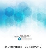 vector abstract geometric... | Shutterstock .eps vector #374359042
