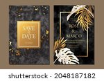 luxury elegant wedding... | Shutterstock .eps vector #2048187182