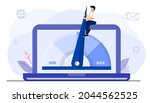 website loading optimization... | Shutterstock .eps vector #2044562525