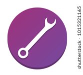 crossed wrenches sign. vector.... | Shutterstock .eps vector #1015321165
