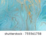 Marbled Blue Abstract...