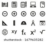 math or math science icons... | Shutterstock .eps vector #1679635282
