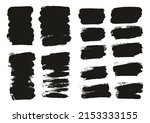 round sponge thin artist brush... | Shutterstock .eps vector #2153333155