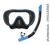 Diving Mask And Snorkel...