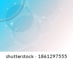 abstract technology... | Shutterstock .eps vector #1861297555