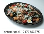 Small photo of classic salad caesar with eag chikken meat