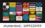 new modernism aesthetics in... | Shutterstock .eps vector #1695122455