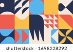 modern artwork of abstract... | Shutterstock .eps vector #1698228292