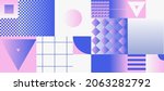 geometric artwork design with... | Shutterstock .eps vector #2063282792