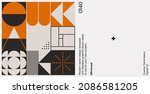 new modernism aesthetics in... | Shutterstock .eps vector #2086581205