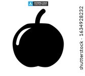 apple icon or logo isolated... | Shutterstock .eps vector #1634928232
