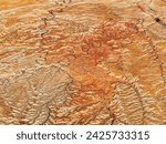 Small photo of Canyonlands National Park. The highlights of this landscape in southern Utah tend to reach down into the Earth, rather than soaring above it. Elements of this image furnished by NASA.