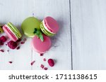 Sweet Colorful French Macaroons ...