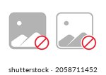 no image icon. picture... | Shutterstock .eps vector #2058711452