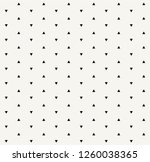 small black triangles pattern | Shutterstock .eps vector #1260038365
