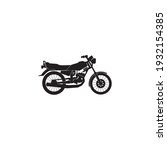 Motorcycle Icon Vector Design...