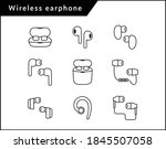 simple and flat icon set of... | Shutterstock .eps vector #1845507058