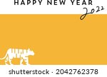 new year's card template for... | Shutterstock .eps vector #2042762378