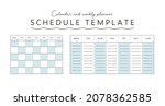 a set of templates for... | Shutterstock .eps vector #2078362585