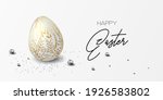 happy easter template with blue ... | Shutterstock .eps vector #1926583802
