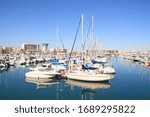 Marina of Palavas les Flots, a seaside resort in the south of Montpellier, France
