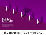 One Of Silhouette Of Children...