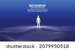 vector silhouette of... | Shutterstock .eps vector #2079950518