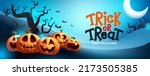 halloween celebration vector... | Shutterstock .eps vector #2173505385