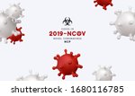 novel coronavirus  2019 ncov .... | Shutterstock .eps vector #1680116785