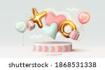 happy valentine's day... | Shutterstock .eps vector #1868531338